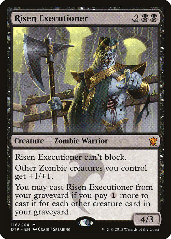Risen Executioner [Dragons of Tarkir] | Black Swamp Games