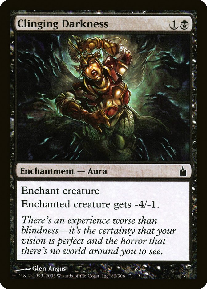 Clinging Darkness [Ravnica: City of Guilds] | Black Swamp Games