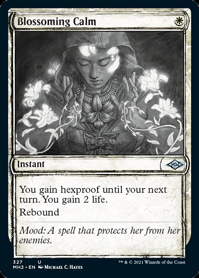 Blossoming Calm (Sketch) [Modern Horizons 2] | Black Swamp Games