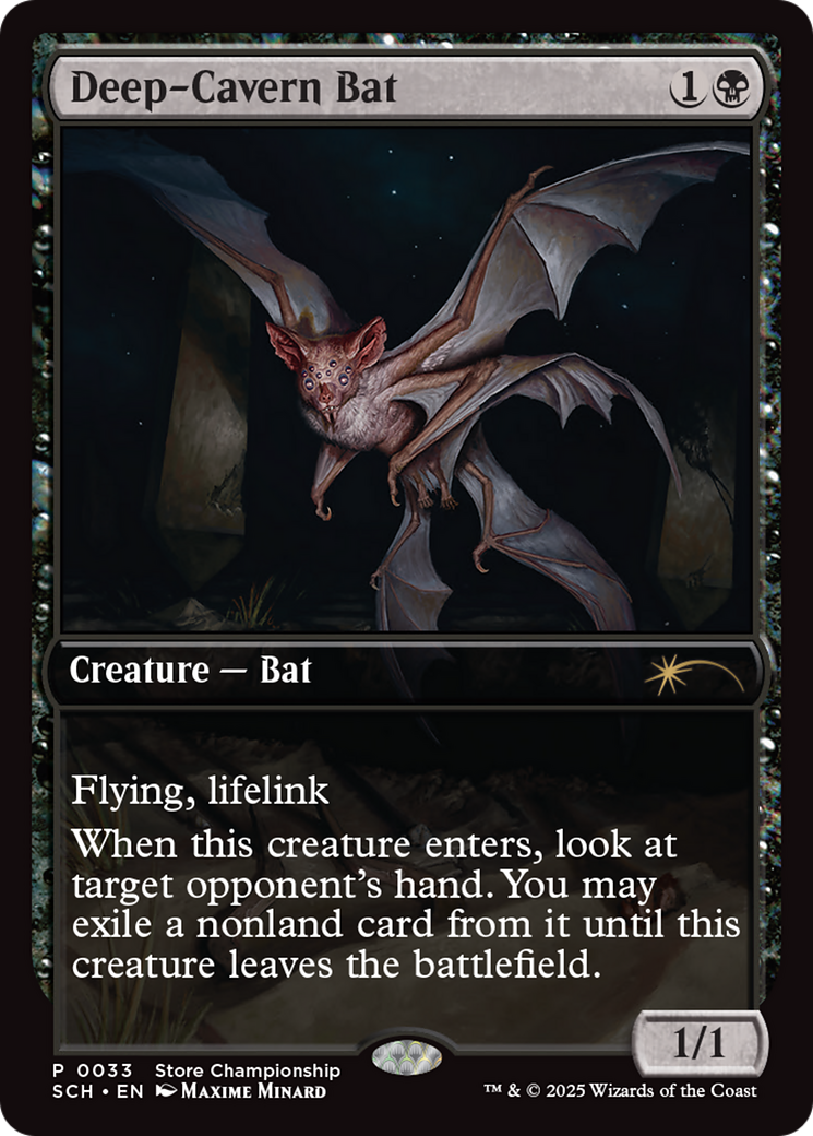 Deep-Cavern Bat [Store Championships 2025] | Black Swamp Games