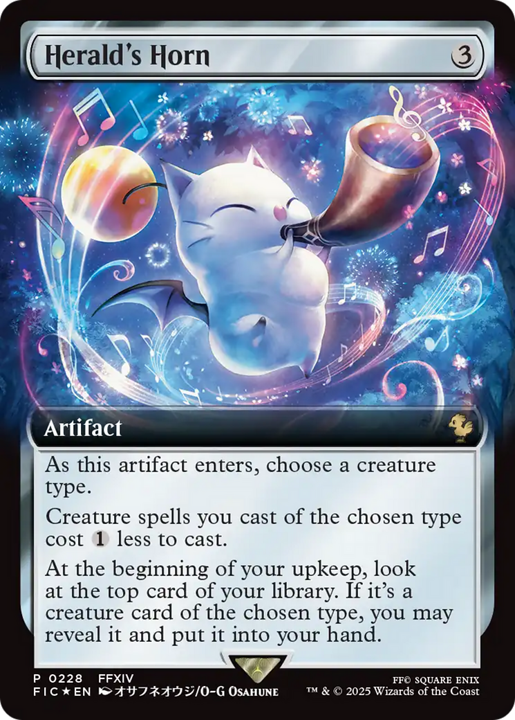 Herald's Horn (Extended Art) [FINAL FANTASY Promos] | Black Swamp Games