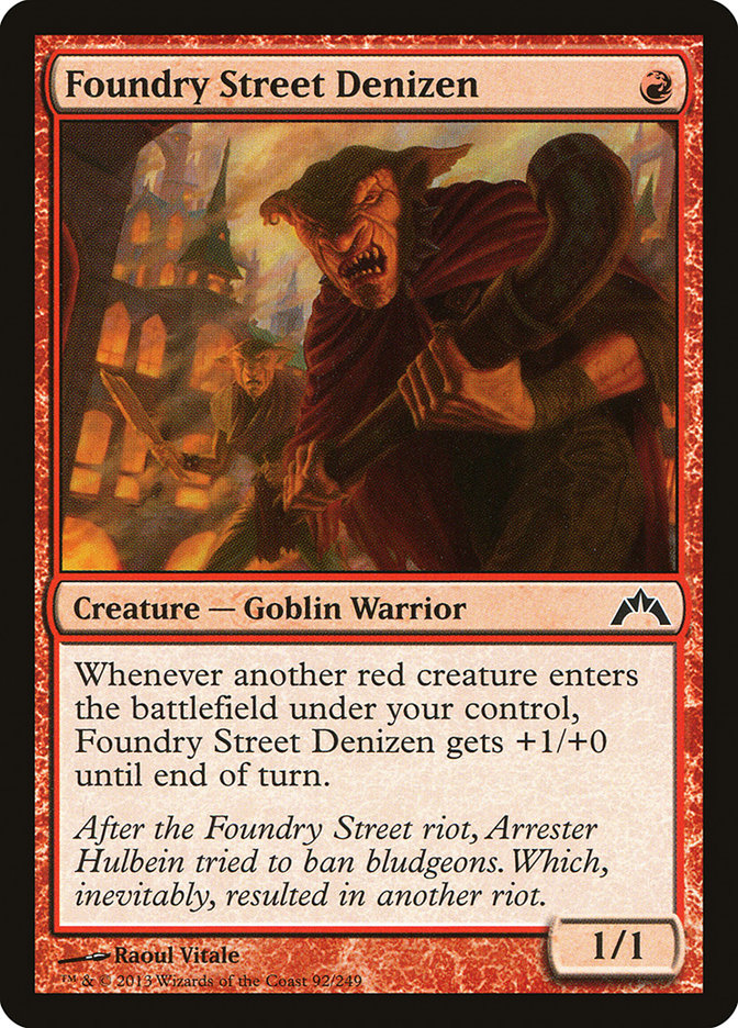 Foundry Street Denizen [Gatecrash] | Black Swamp Games