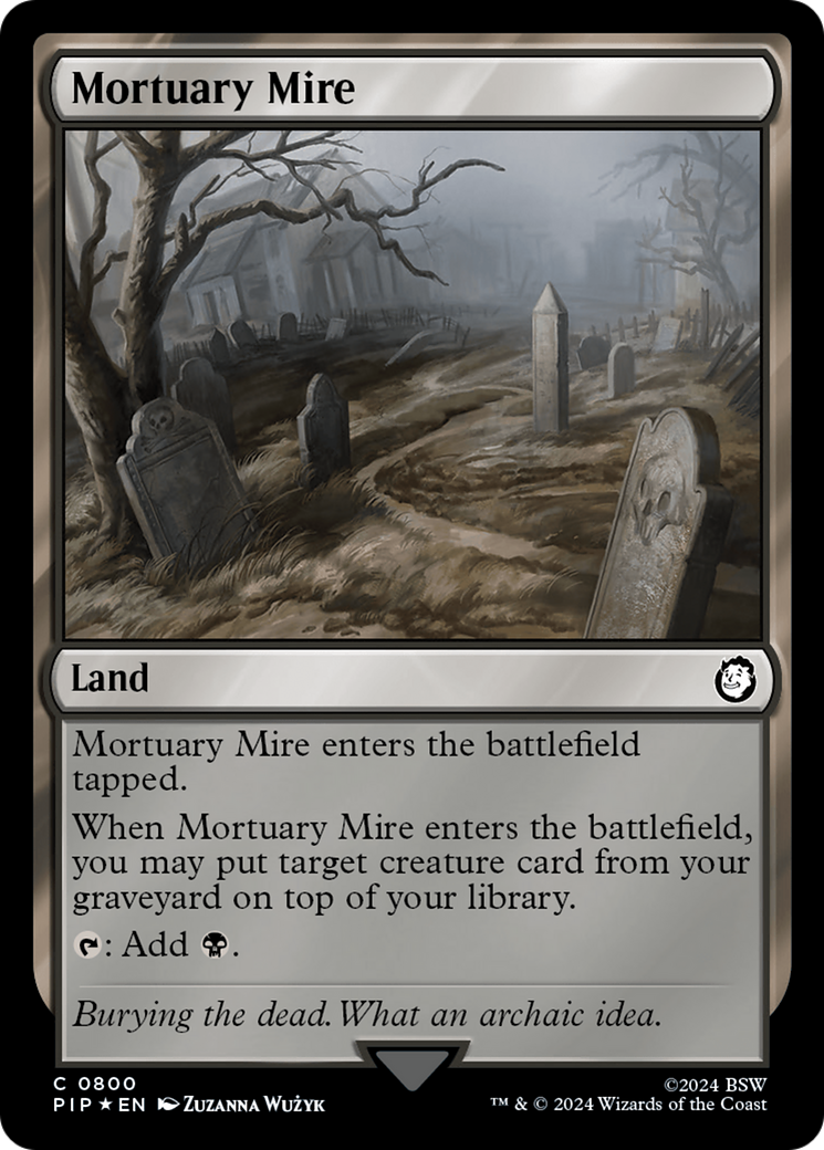 Mortuary Mire (Surge Foil) [Fallout] | Black Swamp Games
