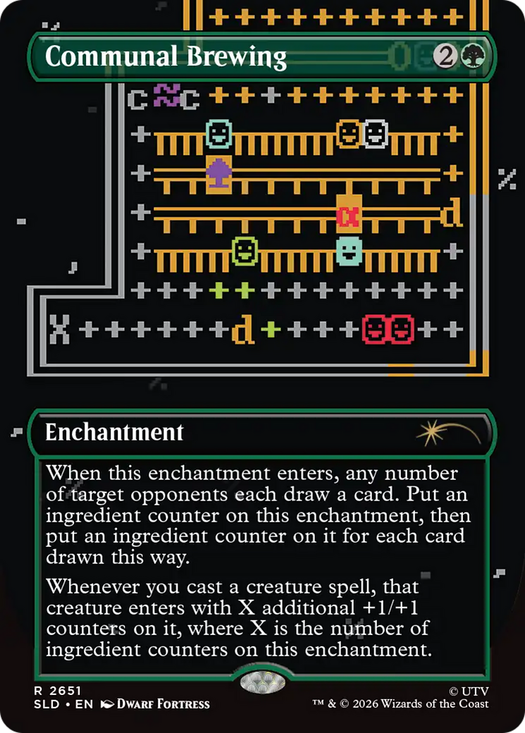 Communal Brewing [Secret Lair Drop Series] | Black Swamp Games