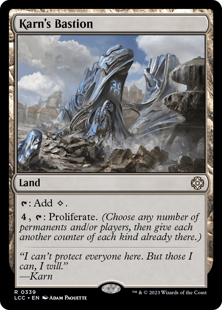 Karn's Bastion [The Lost Caverns of Ixalan Commander] | Black Swamp Games