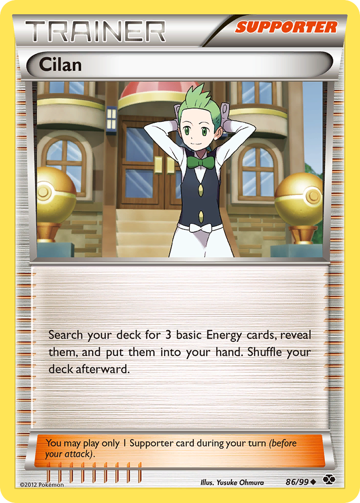 Cilan (86/99) [Black & White: Next Destinies] | Black Swamp Games