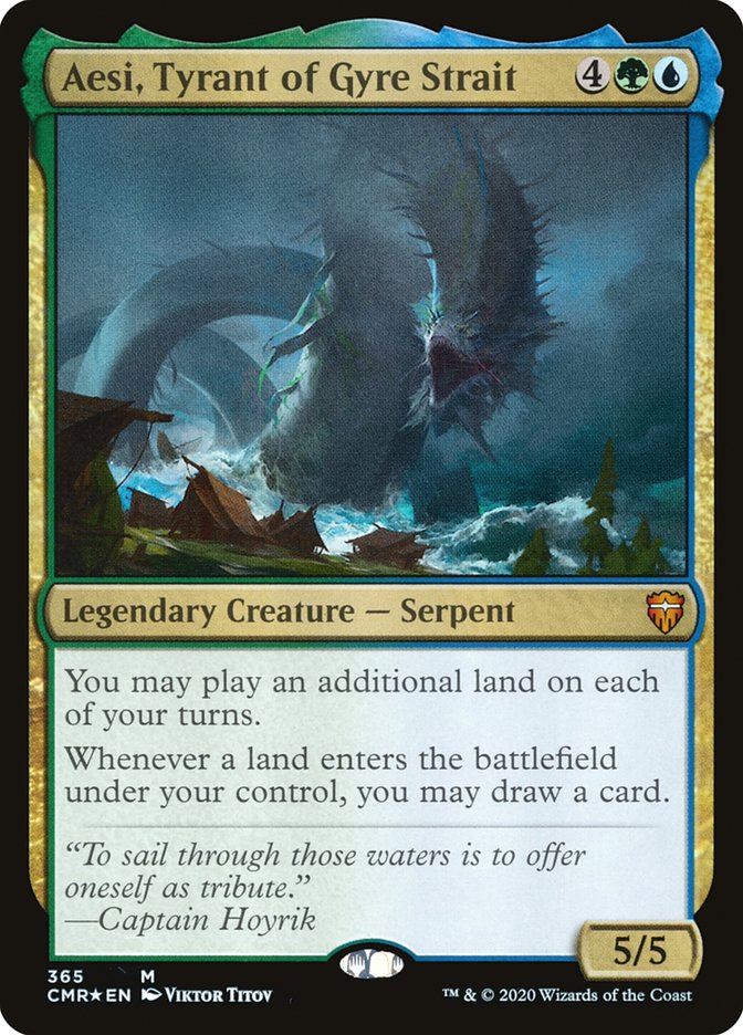 Aesi, Tyrant of Gyre Strait [Commander Legends] | Black Swamp Games