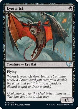 Eyetwitch [Strixhaven: School of Mages] | Black Swamp Games