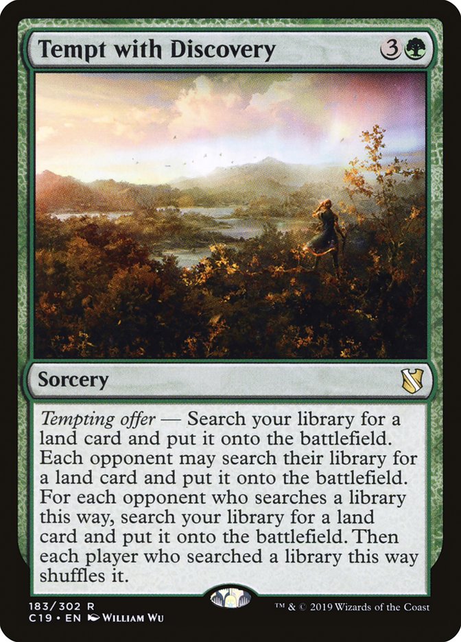 Tempt with Discovery [Commander 2019] | Black Swamp Games