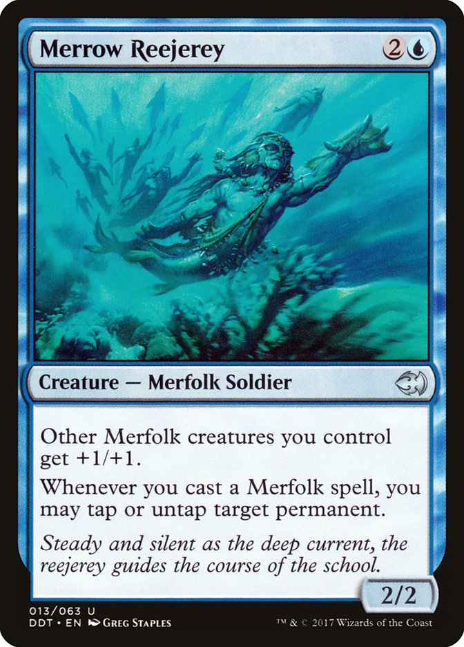 Merrow Reejerey [Duel Decks: Merfolk vs. Goblins] | Black Swamp Games
