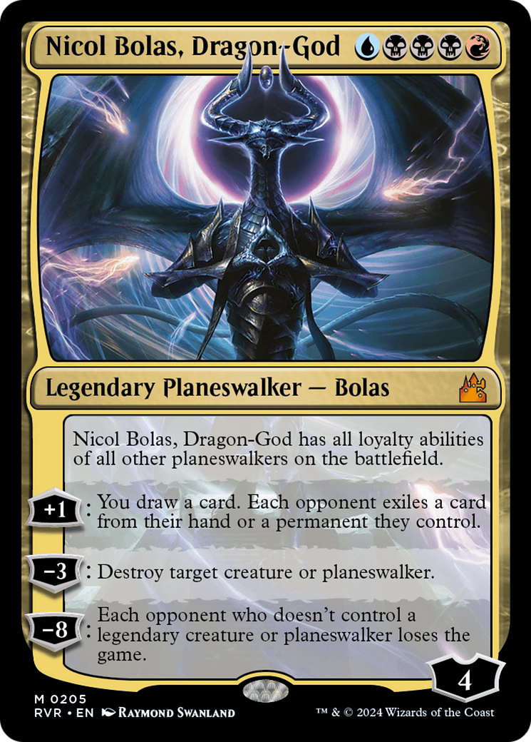 Nicol Bolas, Dragon-God [Ravnica Remastered] | Black Swamp Games