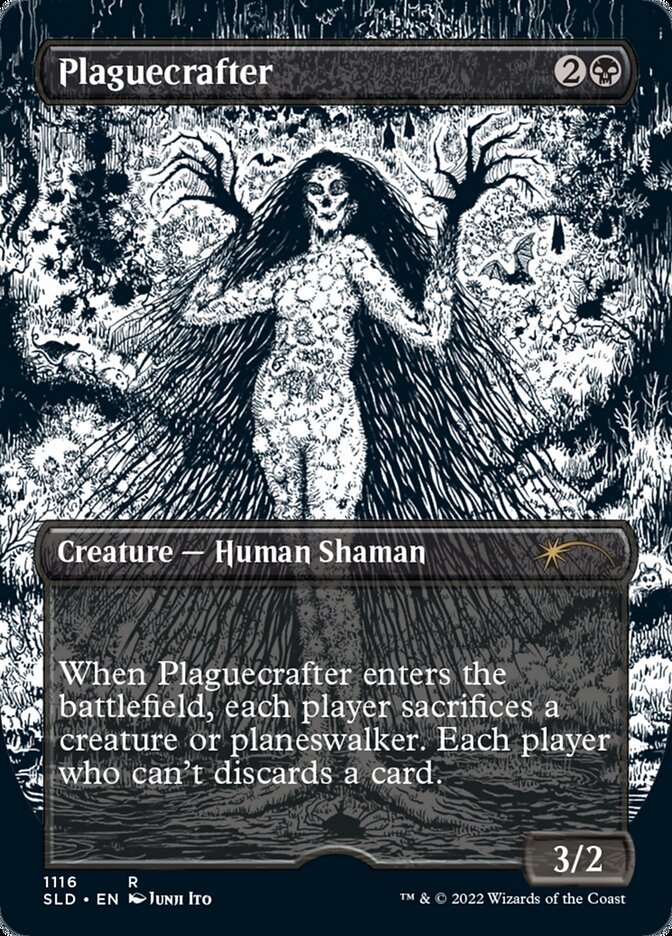 Plaguecrafter (Borderless Etched Foil) [Secret Lair Drop Series] | Black Swamp Games