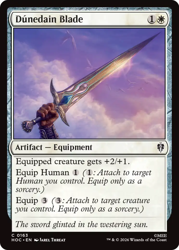 Dunedain Blade [The Hobbit: Eternal-Legal] | Black Swamp Games