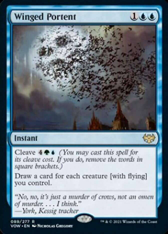 Winged Portent [Innistrad: Crimson Vow] | Black Swamp Games