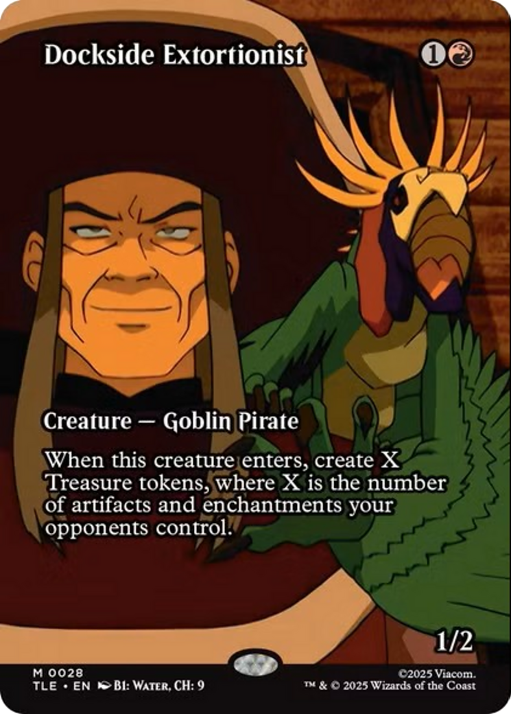 Dockside Extortionist (Borderless) [Avatar: The Last Airbender: Eternal-Legal] | Black Swamp Games