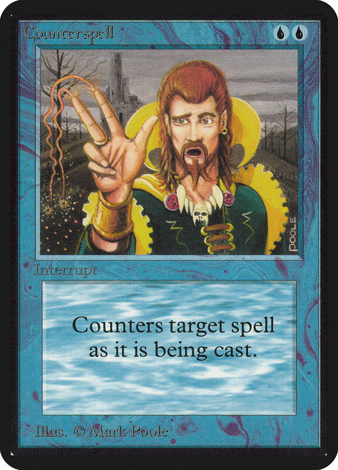Counterspell [Alpha Edition] | Black Swamp Games