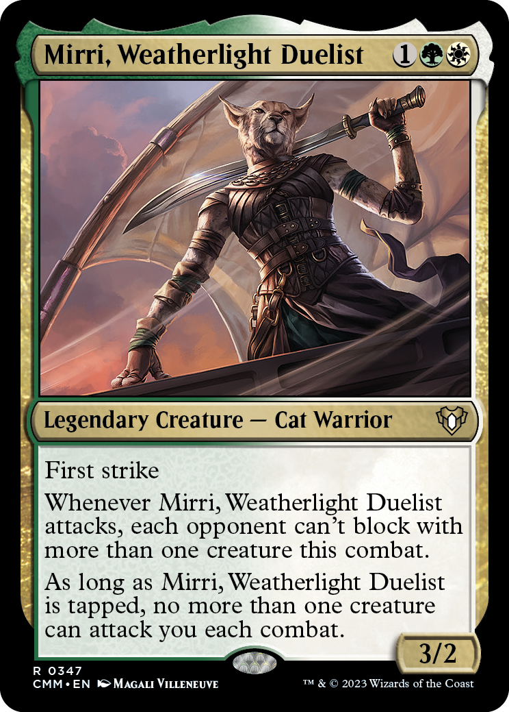 Mirri, Weatherlight Duelist [Commander Masters] | Black Swamp Games