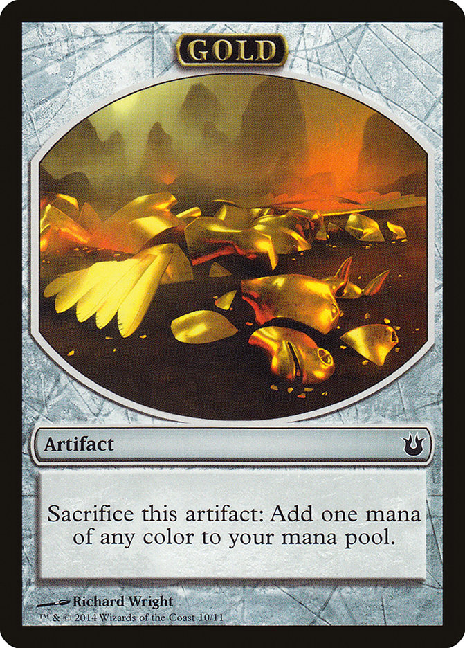 Gold Token [Born of the Gods Tokens] | Black Swamp Games