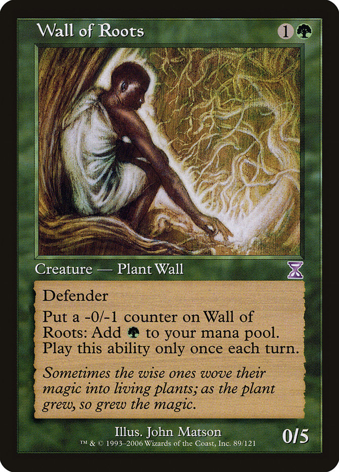 Wall of Roots [Time Spiral Timeshifted] | Black Swamp Games