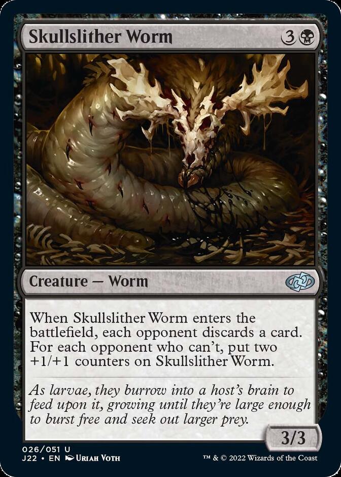 Skullslither Worm [Jumpstart 2022] | Black Swamp Games