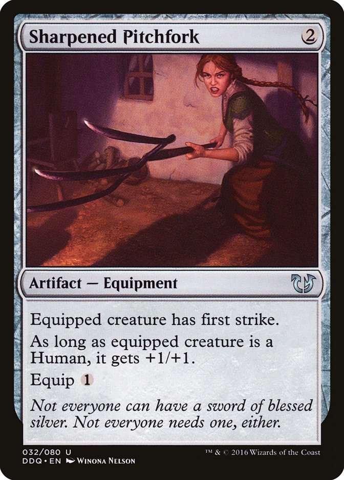 Sharpened Pitchfork [Duel Decks: Blessed vs. Cursed] | Black Swamp Games
