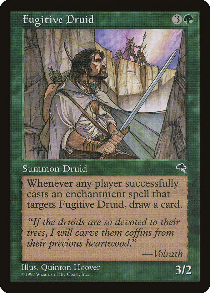 Fugitive Druid [Tempest] | Black Swamp Games