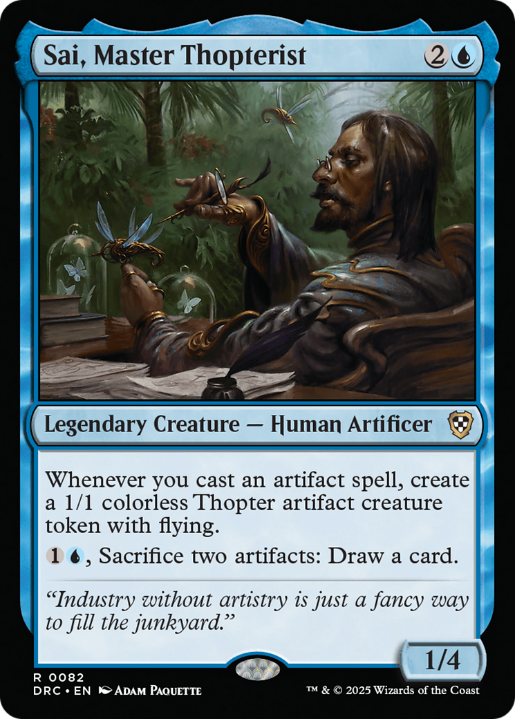 Sai, Master Thopterist [Aetherdrift Commander] | Black Swamp Games