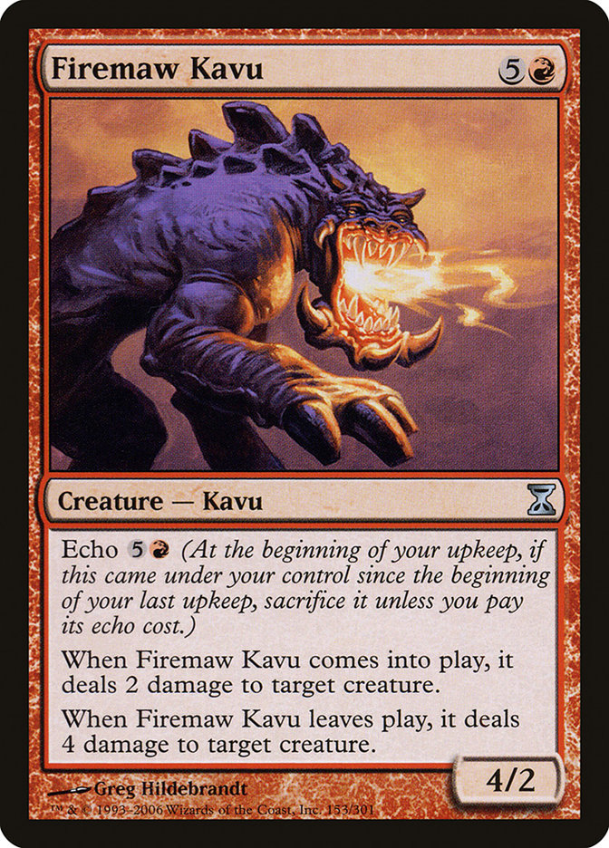 Firemaw Kavu [Time Spiral] | Black Swamp Games
