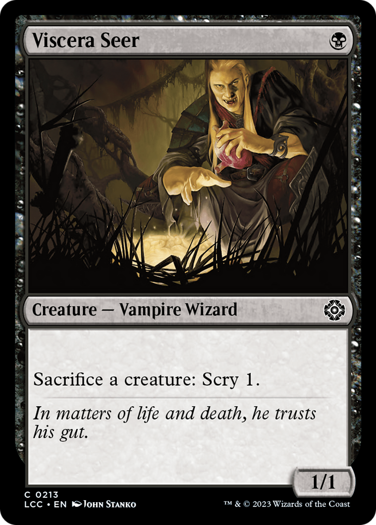 Viscera Seer [The Lost Caverns of Ixalan Commander] | Black Swamp Games