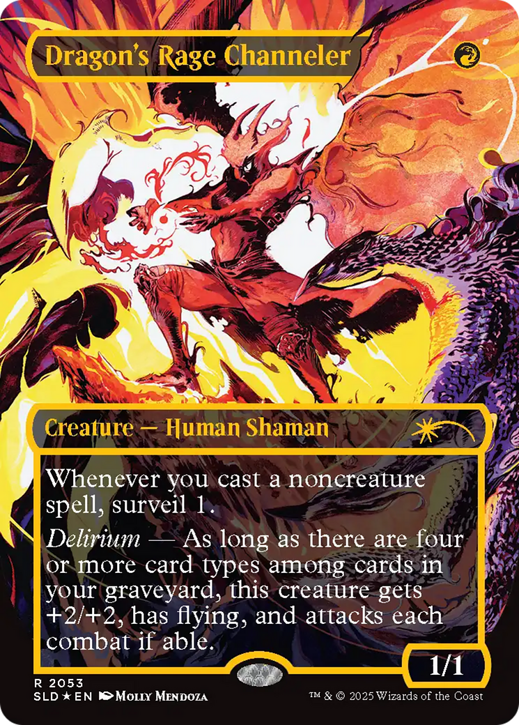 Dragon's Rage Channeler (2053) (Raised Foil) [Secret Lair Drop Series] | Black Swamp Games