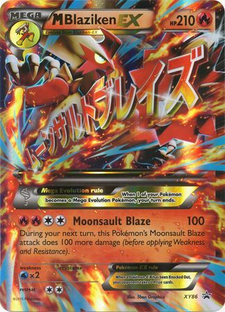 M Blaziken EX (XY86) (Jumbo Card) [XY: Black Star Promos] | Black Swamp Games