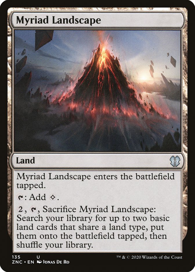 Myriad Landscape [Zendikar Rising Commander] | Black Swamp Games