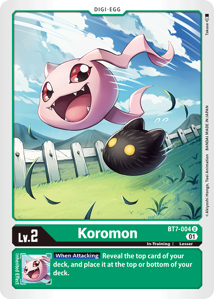 Koromon [BT7-004] [Next Adventure] | Black Swamp Games