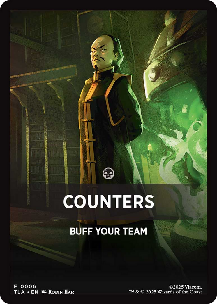 Counters Theme Card [Avatar: The Last Airbender] | Black Swamp Games