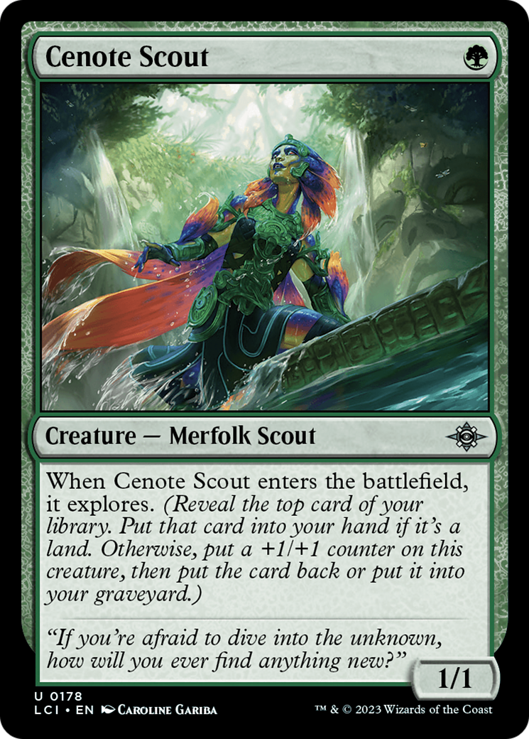 Cenote Scout [The Lost Caverns of Ixalan] | Black Swamp Games