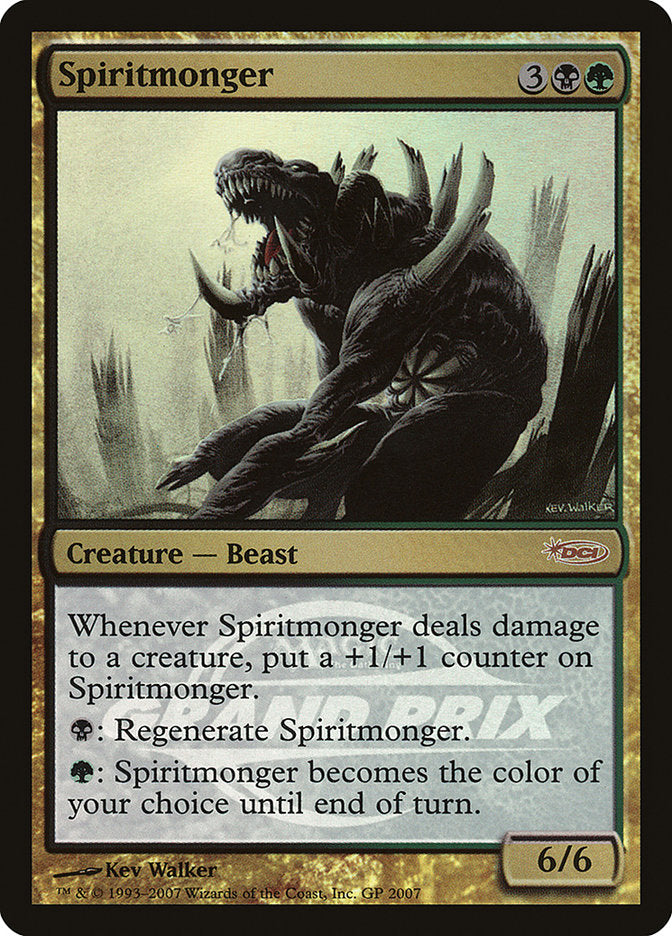 Spiritmonger (Grand Prix) [Grand Prix Promos] | Black Swamp Games