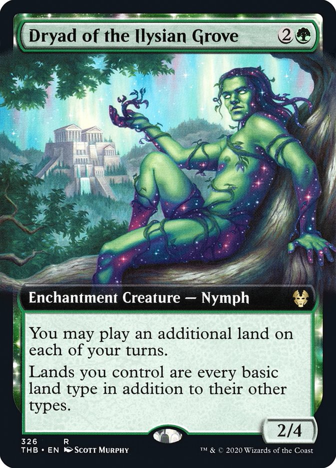 Dryad of the Ilysian Grove (Extended Art) [Theros Beyond Death] | Black Swamp Games