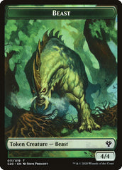 Bird Illusion // Beast (011) Double-Sided Token [Commander 2020 Tokens] | Black Swamp Games