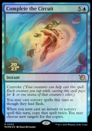 Complete the Circuit [March of the Machine Prerelease Promos] | Black Swamp Games