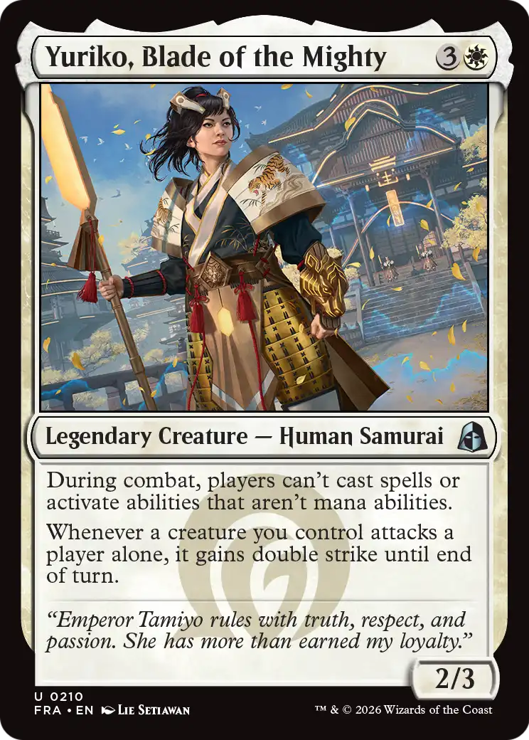 Yuriko, Blade of the Mighty [Reality Fracture] | Black Swamp Games