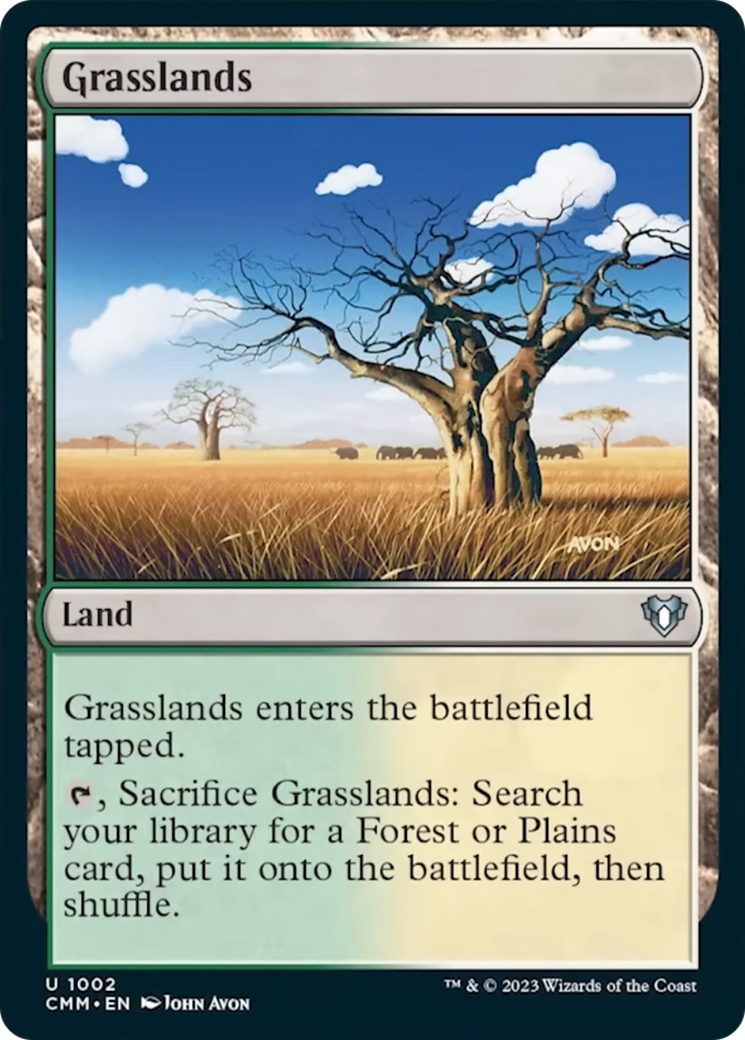 Grasslands [Commander Masters] | Black Swamp Games