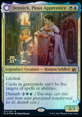 Dennick, Pious Apprentice // Dennick, Pious Apparition [Innistrad: Midnight Hunt Prerelease Promos] | Black Swamp Games