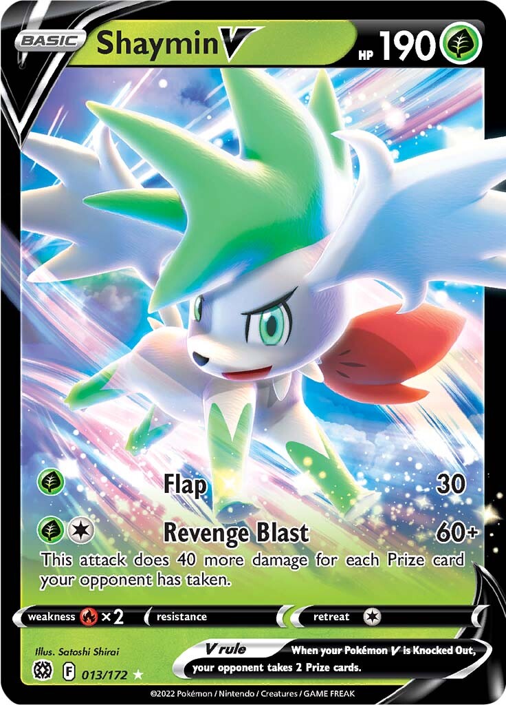 Shaymin V (013/172) [Sword & Shield: Brilliant Stars] | Black Swamp Games