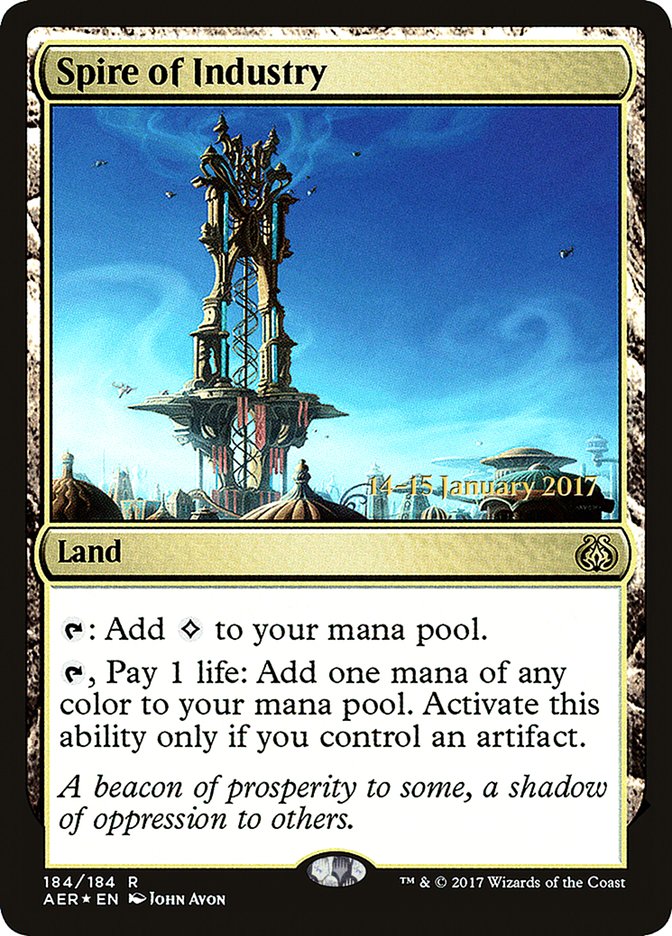 Spire of Industry [Aether Revolt Prerelease Promos] | Black Swamp Games