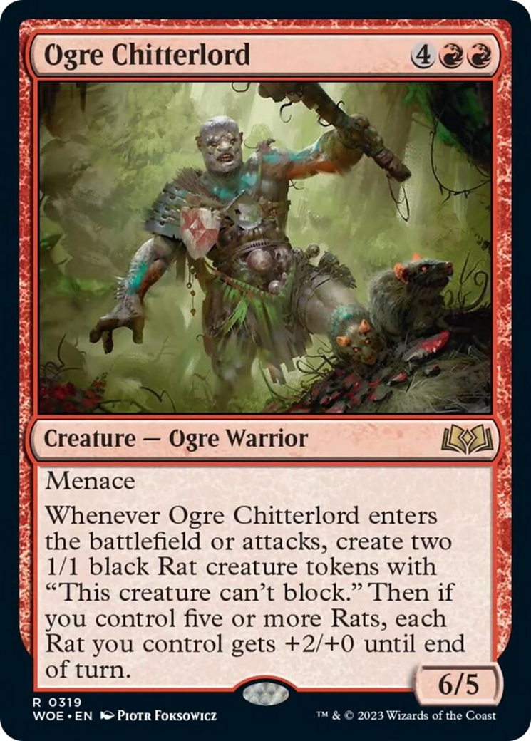 Ogre Chitterlord [Wilds of Eldraine] | Black Swamp Games