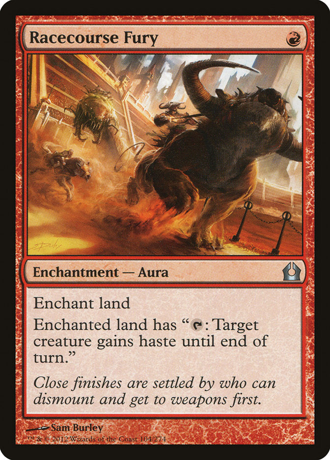 Racecourse Fury [Return to Ravnica] | Black Swamp Games