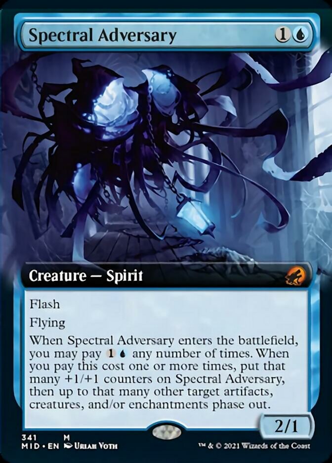 Spectral Adversary (Extended Art) [Innistrad: Midnight Hunt] | Black Swamp Games