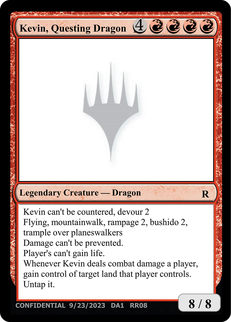 Kevin, Questing Dragon [Unknown Event] | Black Swamp Games