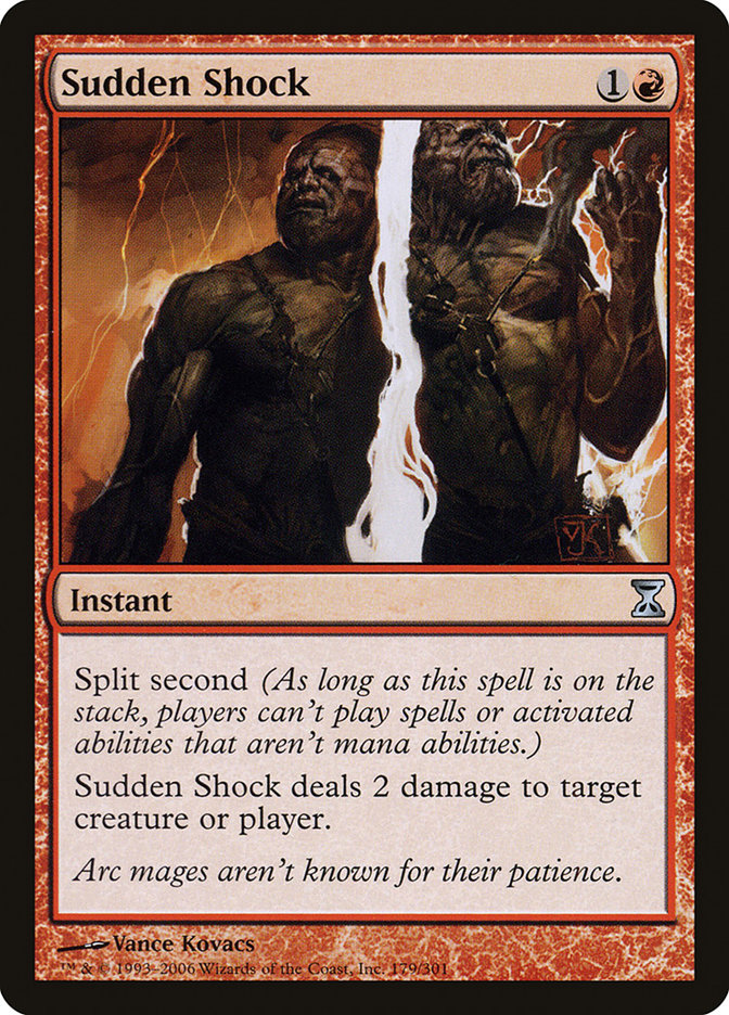 Sudden Shock [Time Spiral] | Black Swamp Games