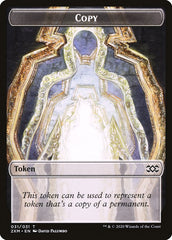 Cat // Copy Double-Sided Token [Double Masters Tokens] | Black Swamp Games